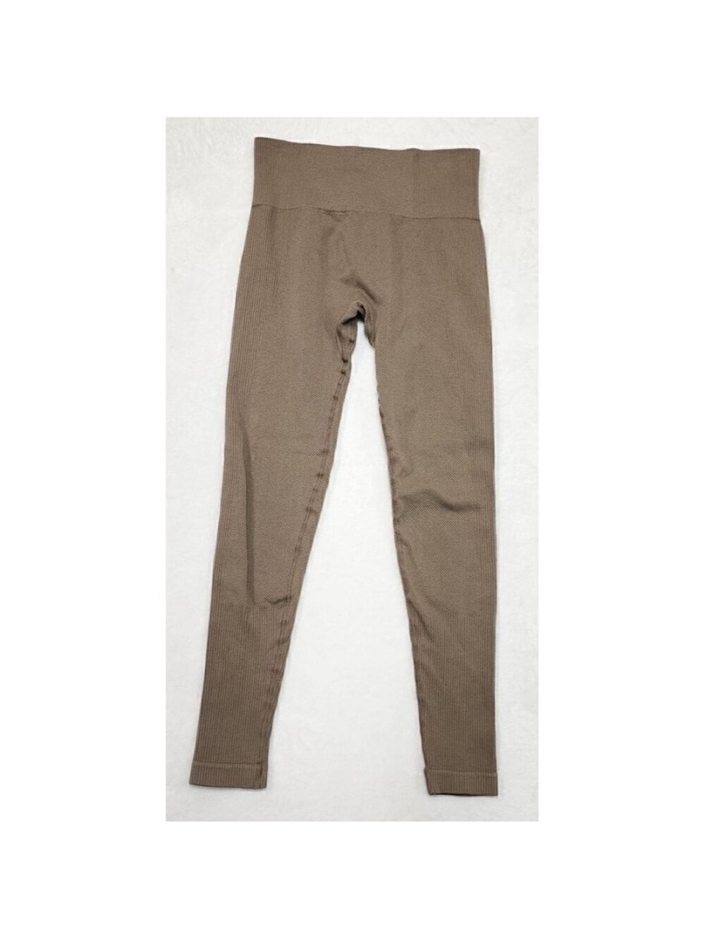 SAVVI Compression Ribbed High-Stretch Leggings - Picture 2 of 9